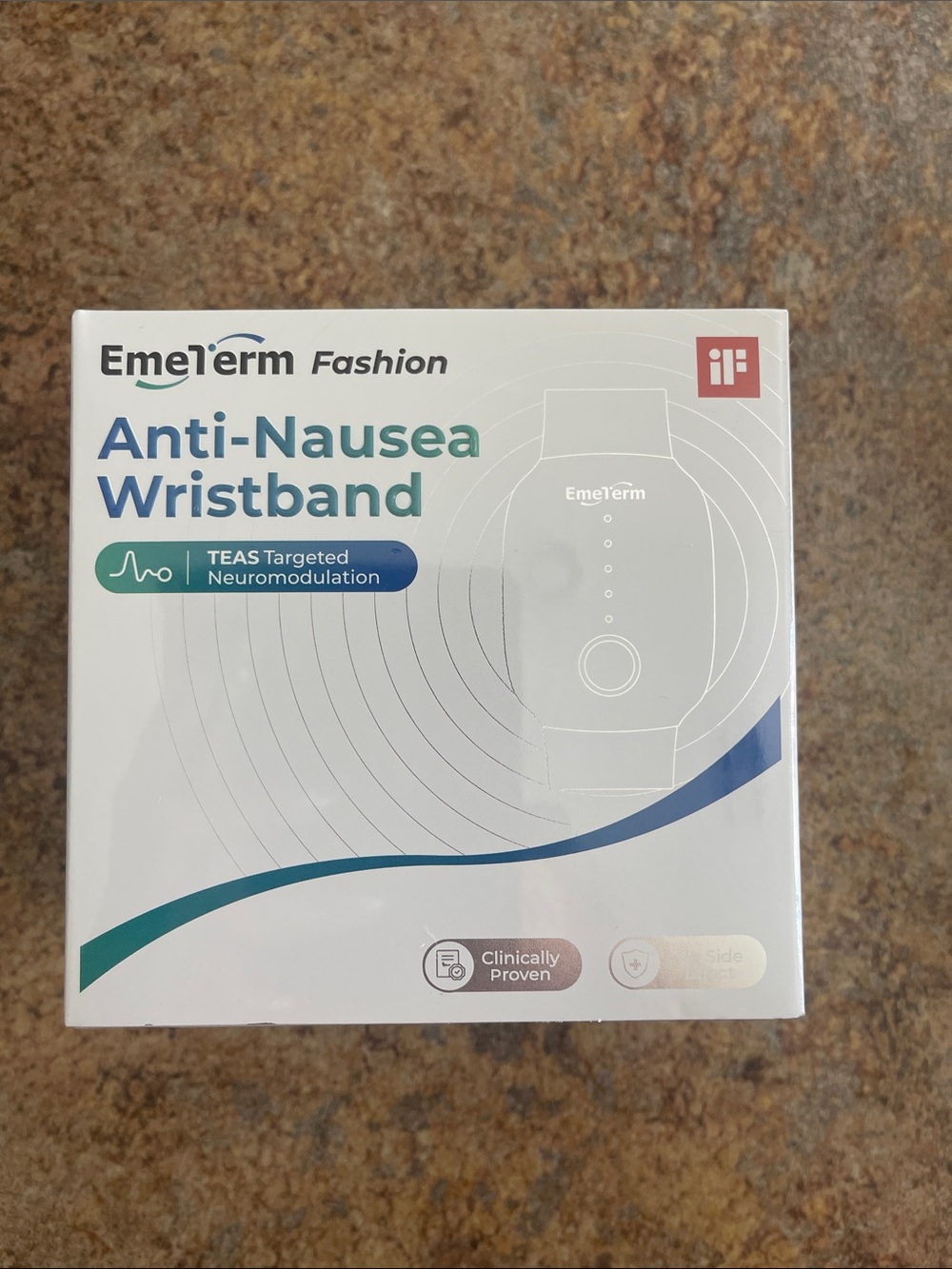 EmeTerm Fashion FDA-Cleared Relieve Nausea Wristband